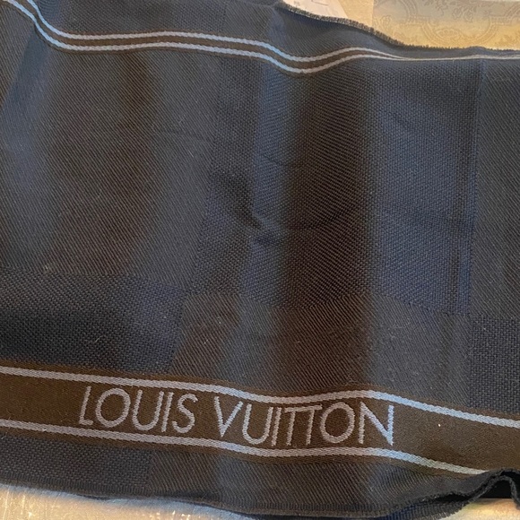 Louis Vuitton Dark Brown and Black Scarf - Picture 3 of 9